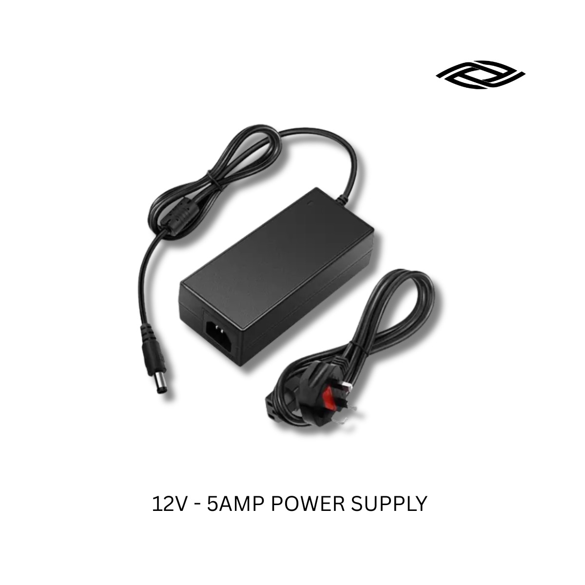 12V 5A CCTV Power Supply Adapter for Cameras, DVR/NVR & 12V Devices