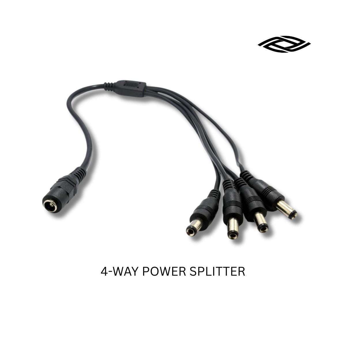 CCTV DC Power Splitter Cable for 12V Security Cameras – 2/4/8 Way