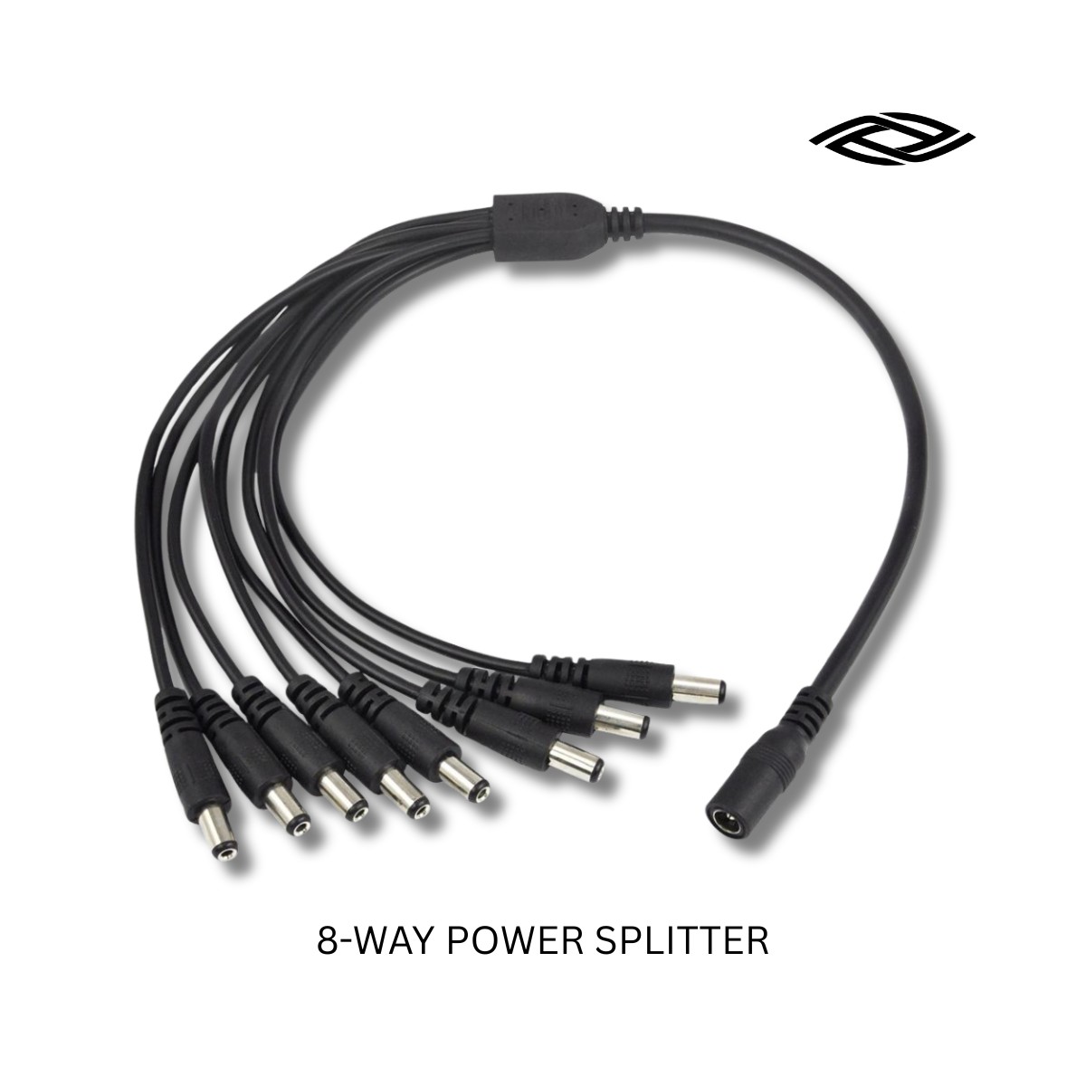 CCTV DC Power Splitter Cable for 12V Security Cameras