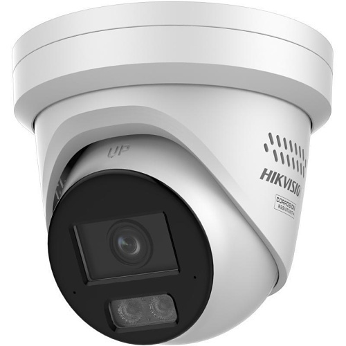 Hikvision 8MP 4K ColorVu Turret IP Camera with Two-Way Audio & Siren – DS-2CD2387G3-LIS2UY/SL