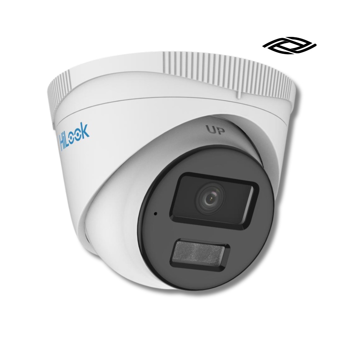 HiLook IPC-T249HA-LU 4MP ColorVu Smart Hybrid Light IP PoE Turret Camera
